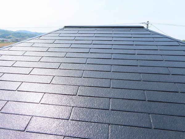 屋根塗装完了